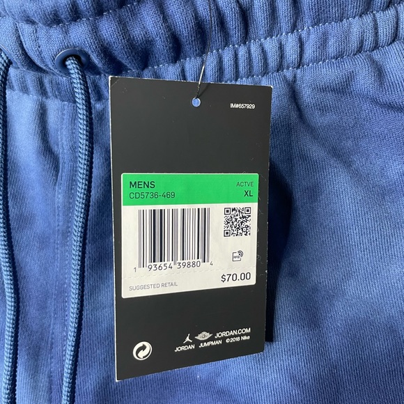 Nike Men's Air Jordan Sport DNA Tie-Dye Fleece